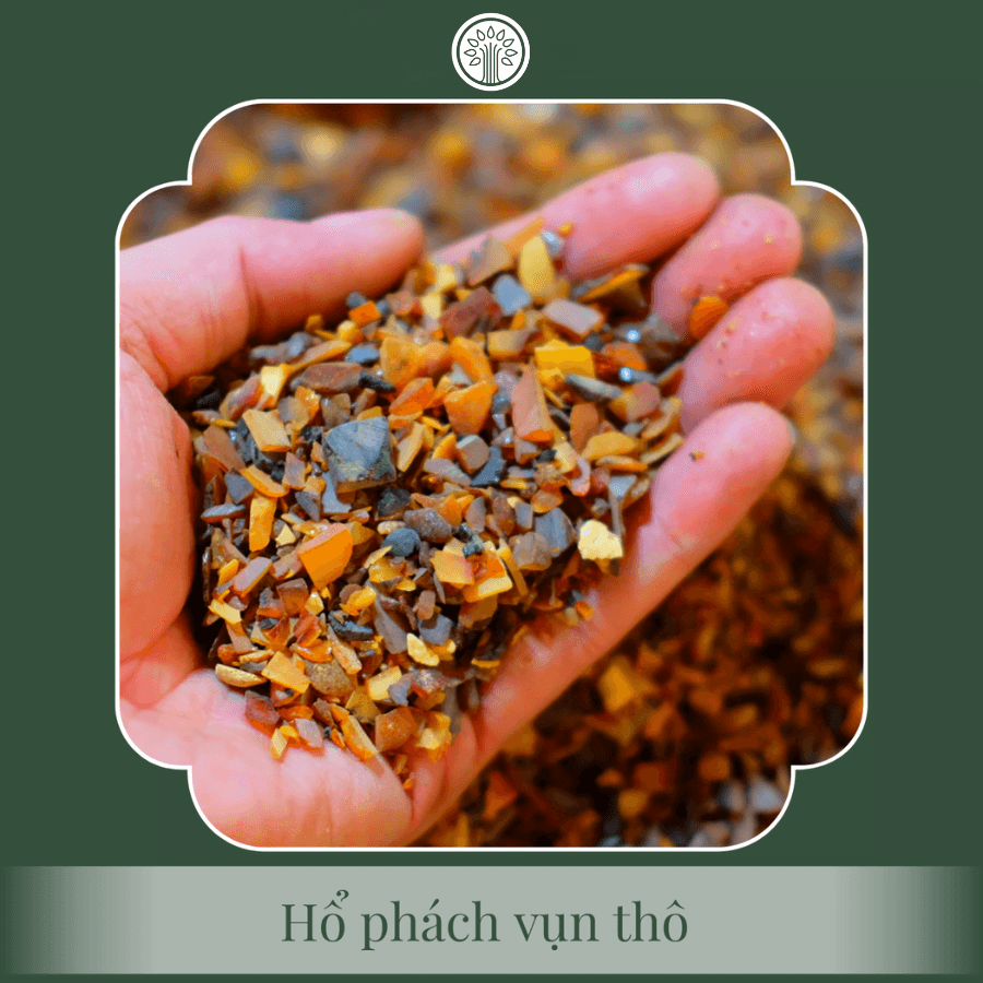 Vụn Cám Đá Hổ Phách Thô (100 gram)